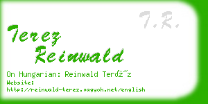 terez reinwald business card